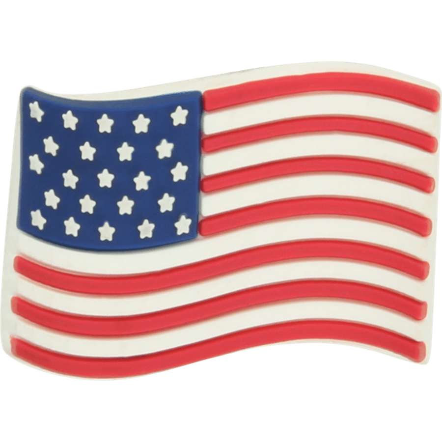 American Flag Jibbitz Shoe Charm | Crocs online