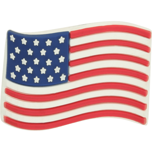 American Flag Jibbitz Shoe Charm | Crocs online