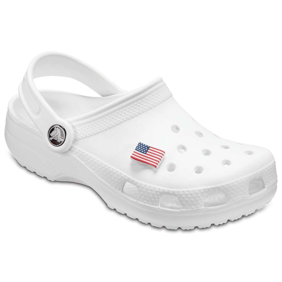 American Flag Jibbitz Shoe Charm | Crocs online
