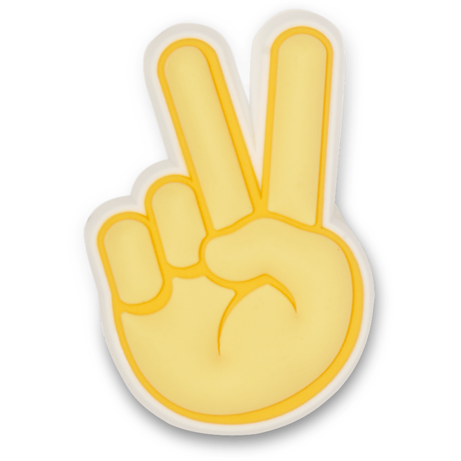 Peace Hand Sign Jibbitz Shoe Charm | Crocs sale