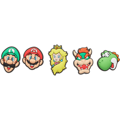 Super Mario™ 5-Pack Jibbitz Shoe Charm | Crocs US