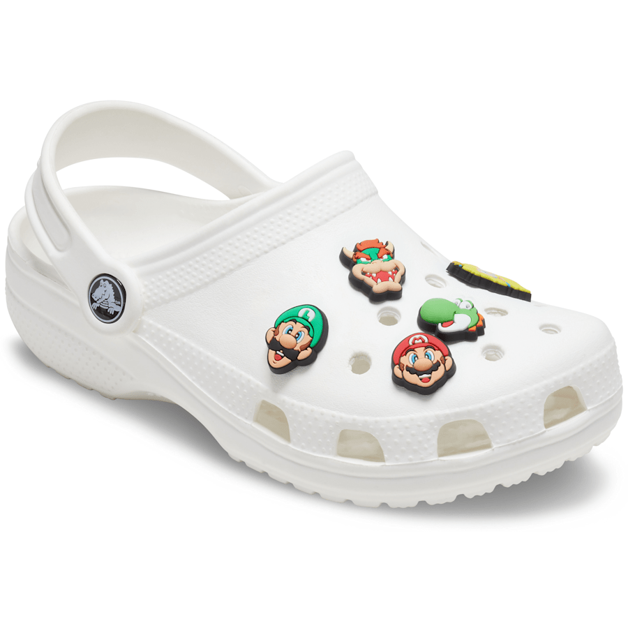 Super Mario™ 5-Pack Jibbitz Shoe Charm | Crocs US