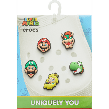 Super Mario™ 5-Pack Jibbitz Shoe Charm | Crocs US