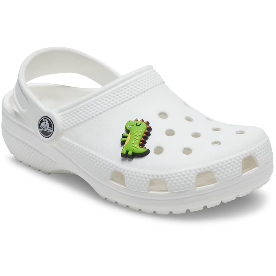 Green Dino Jibbitz Shoe Charm | Crocs outlet