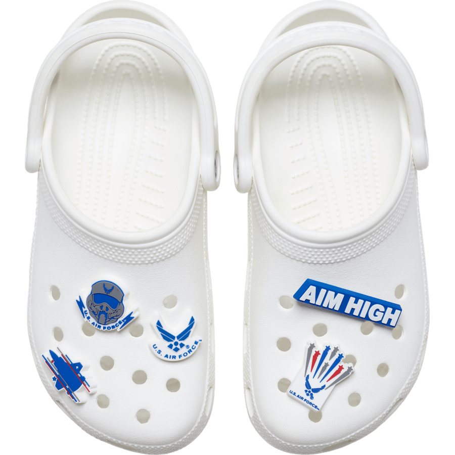 Armed Forces US Air Force 5Pck Jibbitz Shoe Charm | Crocs outlet
