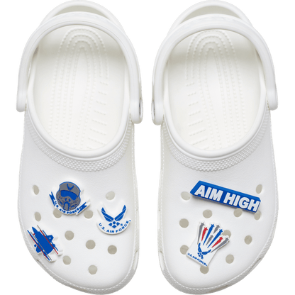Armed Forces US Air Force 5Pck Jibbitz Shoe Charm | Crocs outlet