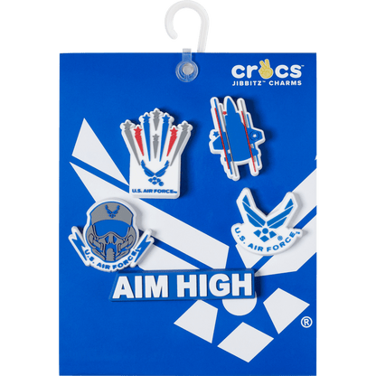 Armed Forces US Air Force 5Pck Jibbitz Shoe Charm | Crocs outlet