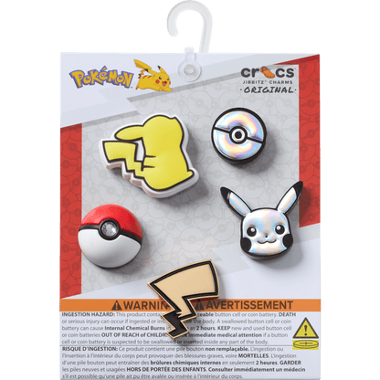Elevated Pokemon 5 Pack Jibbitz Shoe Charm | Crocs for sale