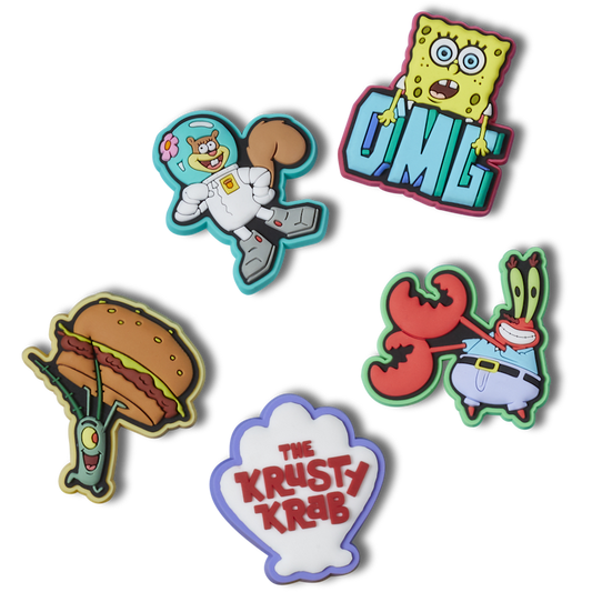 SpongeBob 5 Pack Jibbitz™ charms | Crocs outlet
