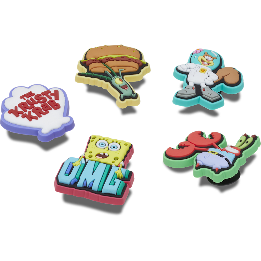 SpongeBob 5 Pack Jibbitz™ charms | Crocs outlet