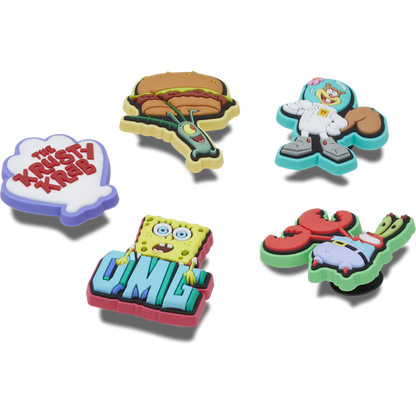SpongeBob 5 Pack Jibbitz™ charms | Crocs outlet