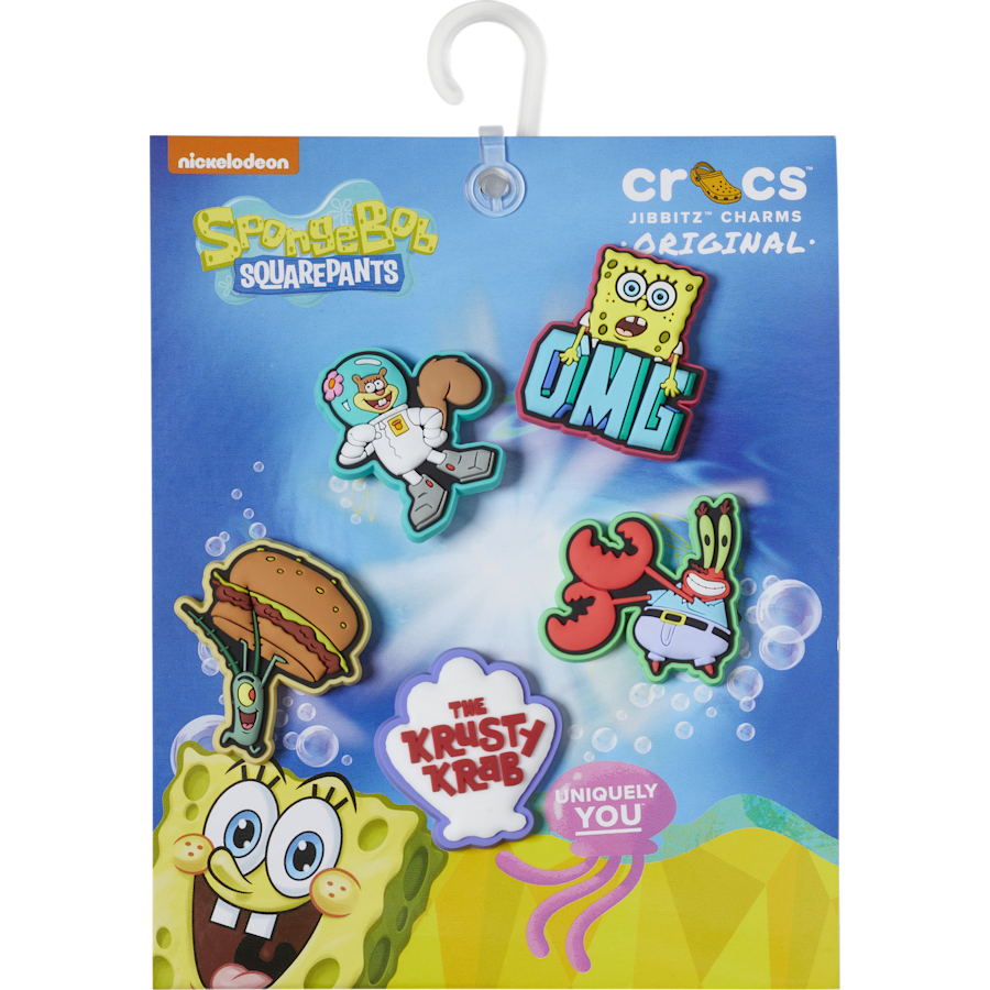 SpongeBob 5 Pack Jibbitz™ charms | Crocs outlet