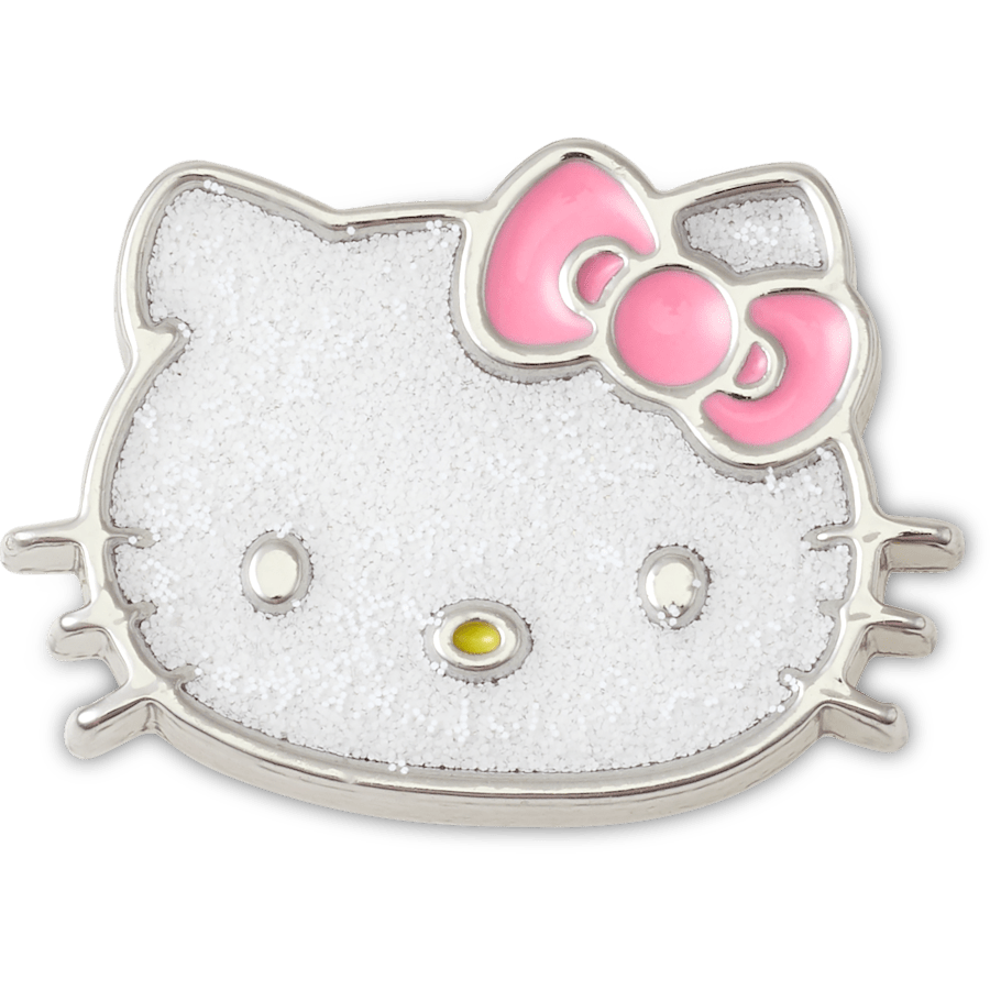 Hello Kitty Glitter Cat Jibbitz Shoe Charm | Crocs near me