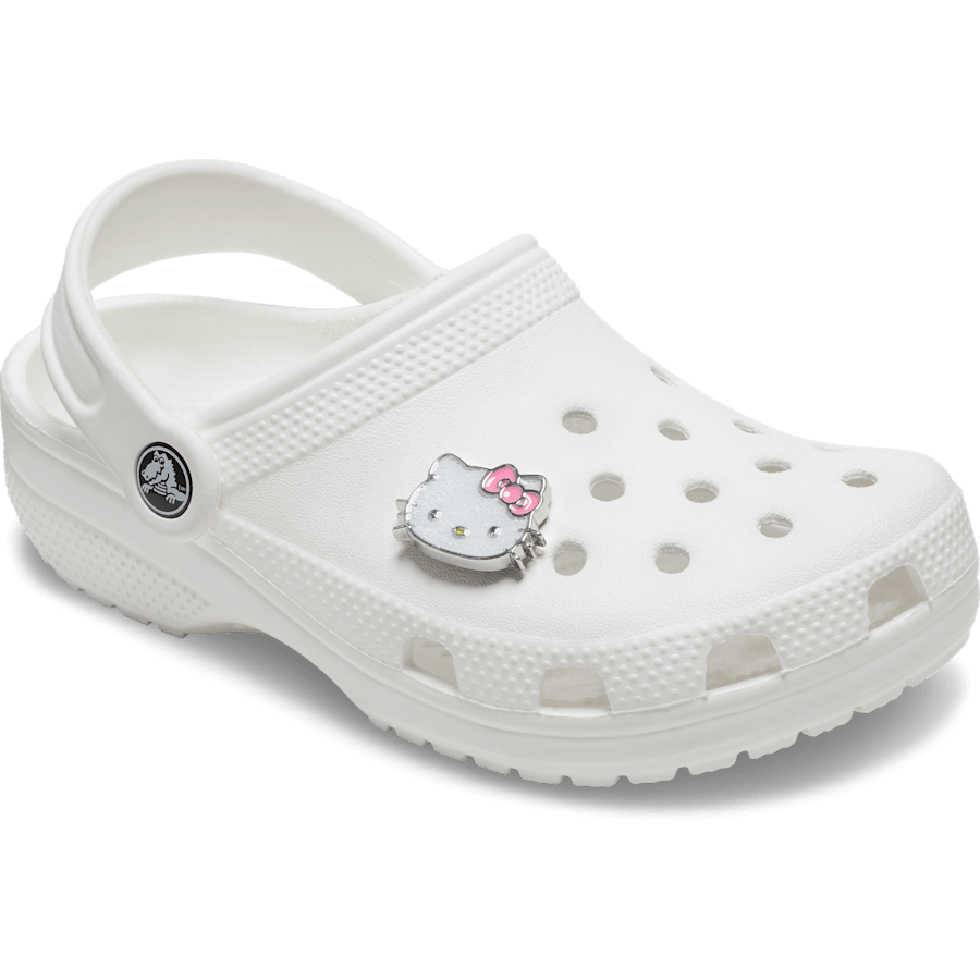 Hello Kitty Glitter Cat Jibbitz Shoe Charm | Crocs near me