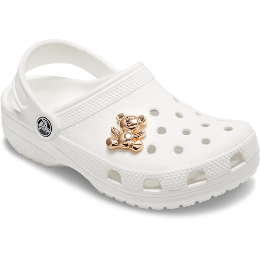 Gold Teddy Bear Jibbitz Shoe Charm | Crocs online
