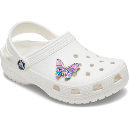 Multi Purple Butterfly Jibbitz Shoe Charm | Crocs discount