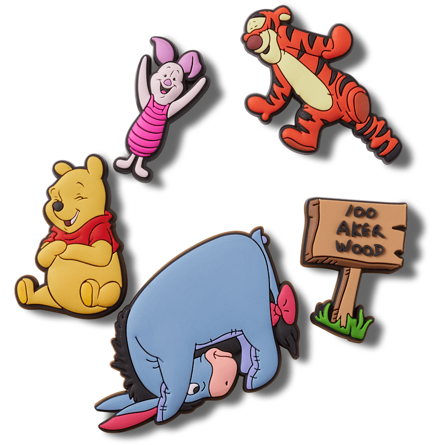 Winnie The Pooh 5 Pack Jibbitz™ charms | Crocs US