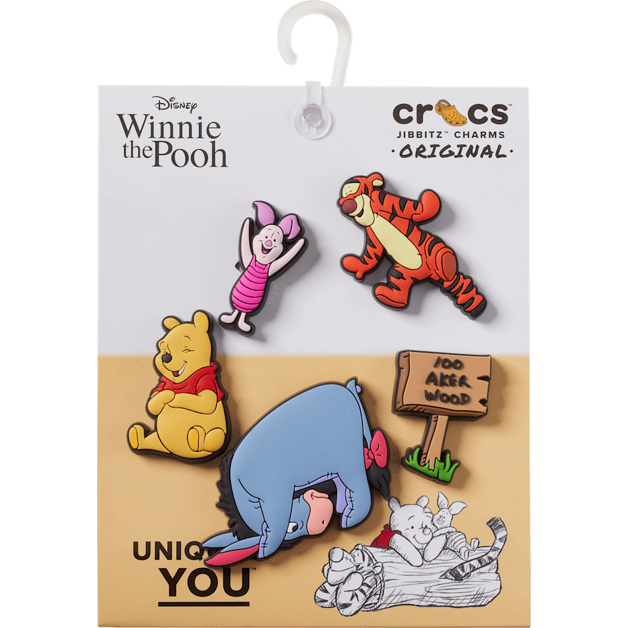 Winnie The Pooh 5 Pack Jibbitz™ charms | Crocs US