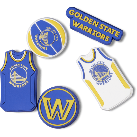 NBA Golden State Warriors 5 Pack Jibbitz™ charms | Crocs near me