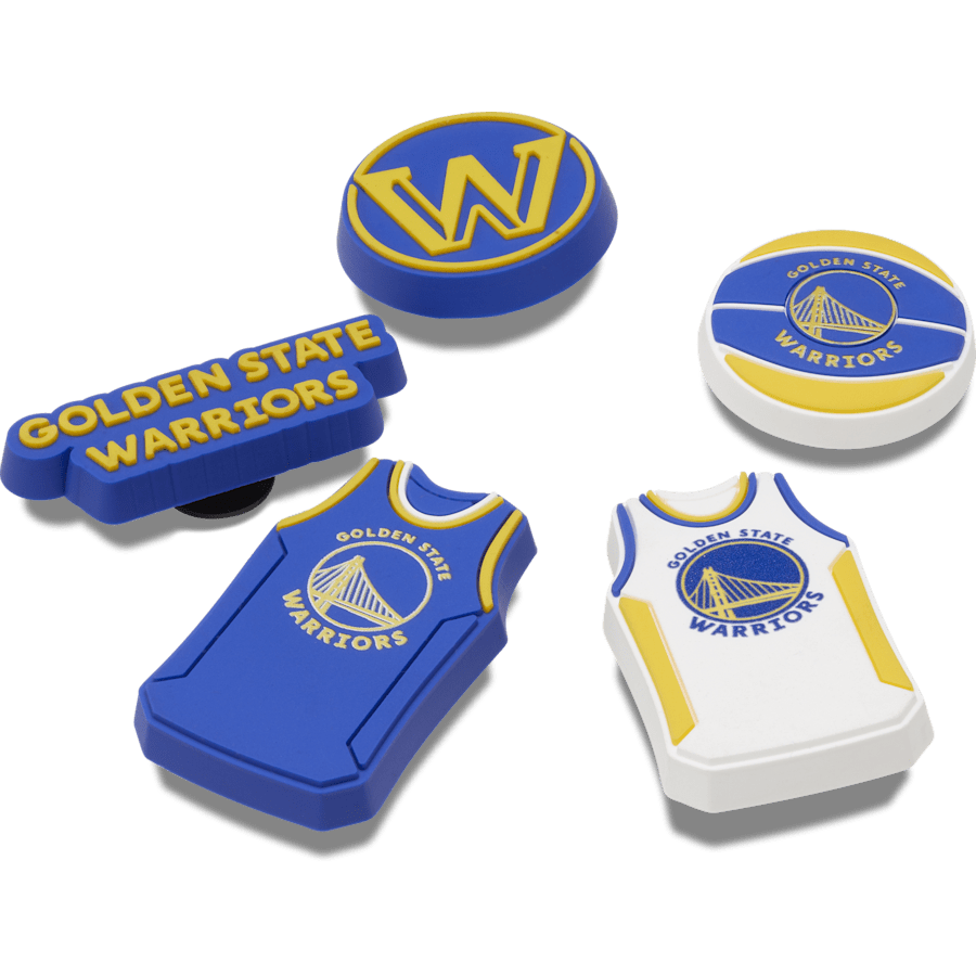 NBA Golden State Warriors 5 Pack Jibbitz™ charms | Crocs near me