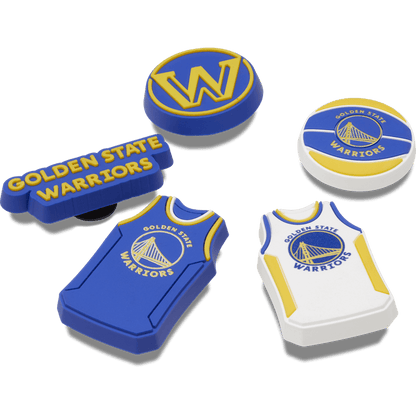 NBA Golden State Warriors 5 Pack Jibbitz™ charms | Crocs near me