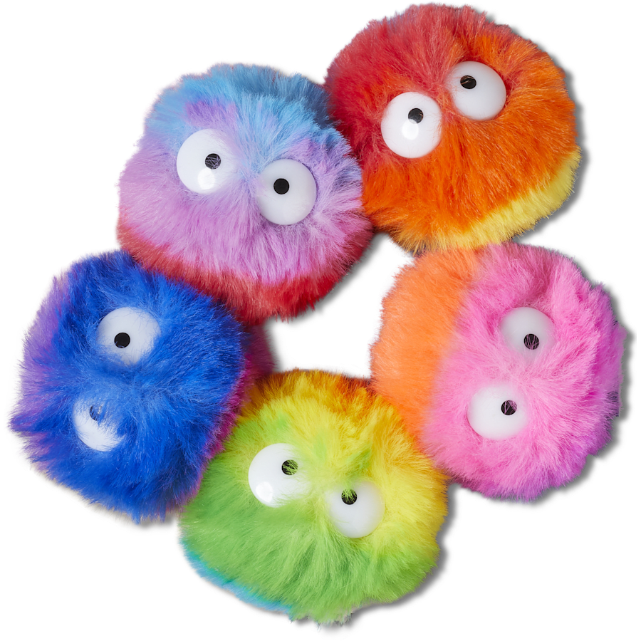 FuzzyPuffCharacters5Pack Jibbitz Shoe Charm | Crocs online