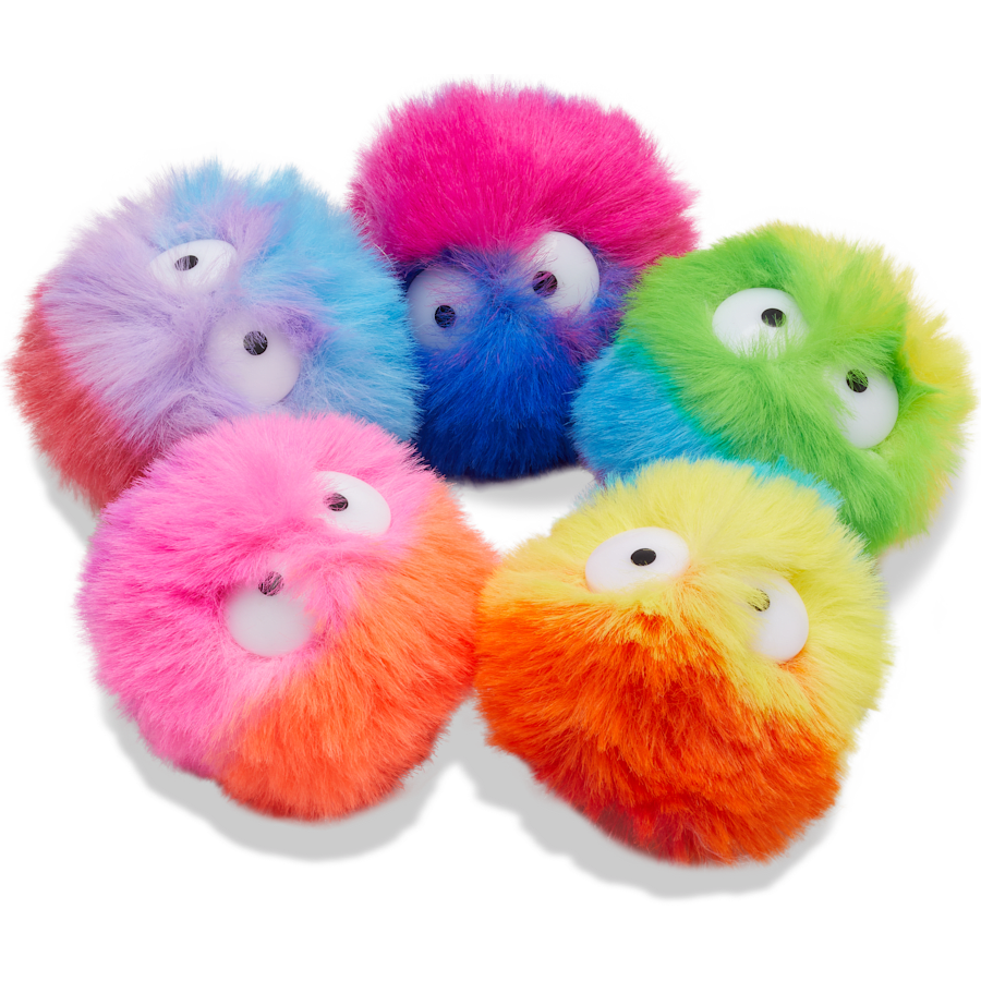 FuzzyPuffCharacters5Pack Jibbitz Shoe Charm | Crocs online