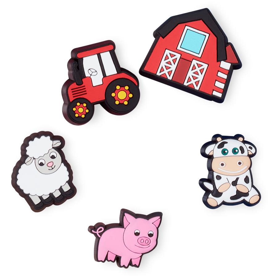 Cutesey Farm Animal 5 Pack Jibbitz Shoe Charm | Crocs discount