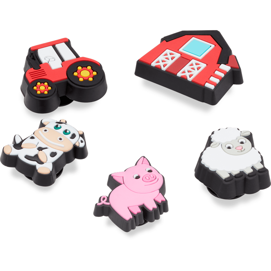 Cutesey Farm Animal 5 Pack Jibbitz Shoe Charm | Crocs discount