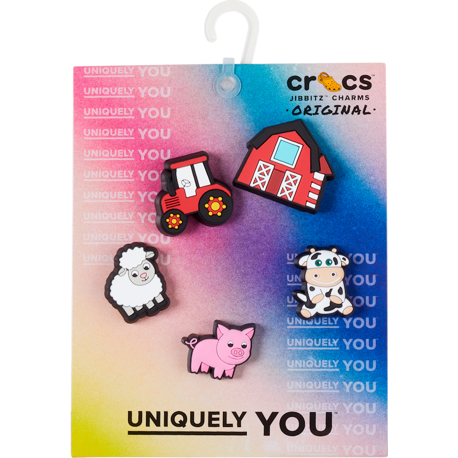 Cutesey Farm Animal 5 Pack Jibbitz Shoe Charm | Crocs discount