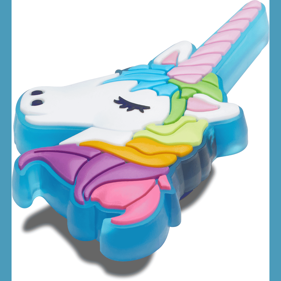 Lights Up Unicorn Jibbitz Shoe Charm | Crocs discount