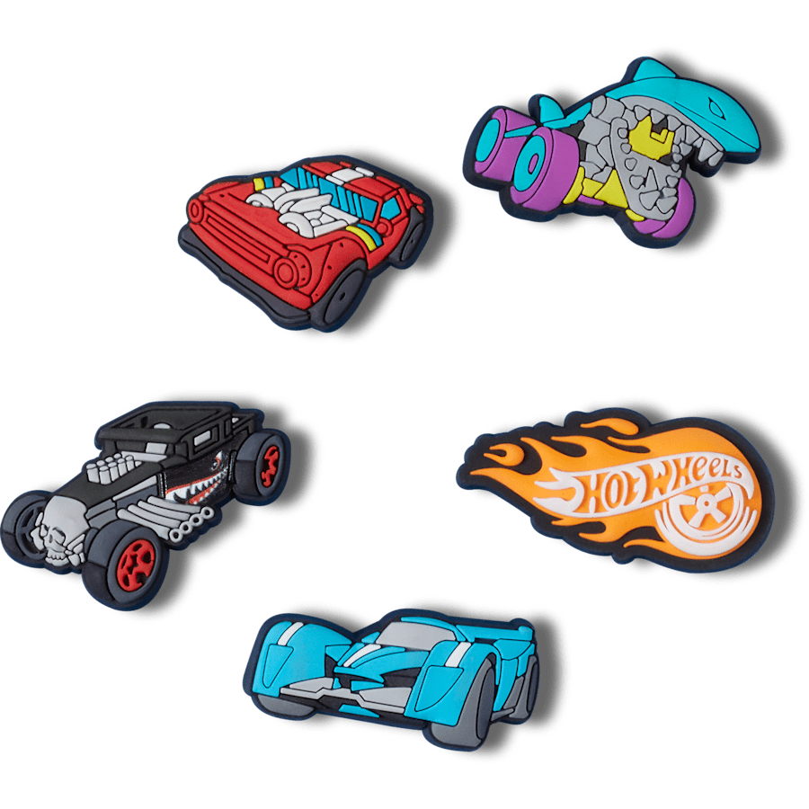 Hot Wheels 5 Pack Jibbitz™ charms | Crocs US
