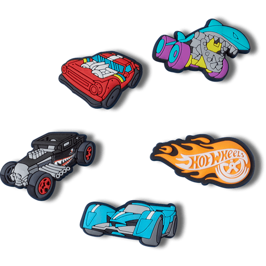 Hot Wheels 5 Pack Jibbitz™ charms | Crocs US