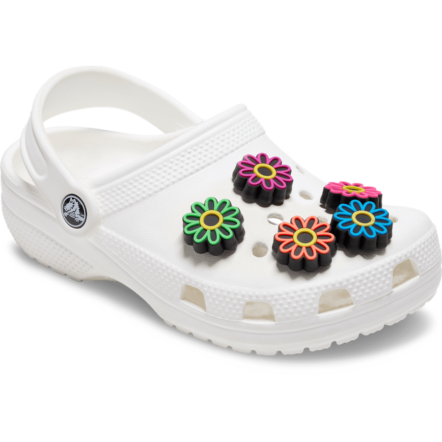 Lights Up Daisy 5 Pack Jibbitz Shoe Charm | Crocs outlet