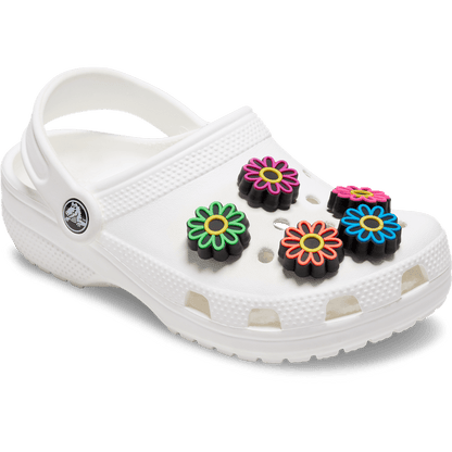 Lights Up Daisy 5 Pack Jibbitz Shoe Charm | Crocs outlet