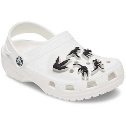 Glow In The Dark Dino 5 Pack Jibbitz Shoe Charm | Crocs on sale