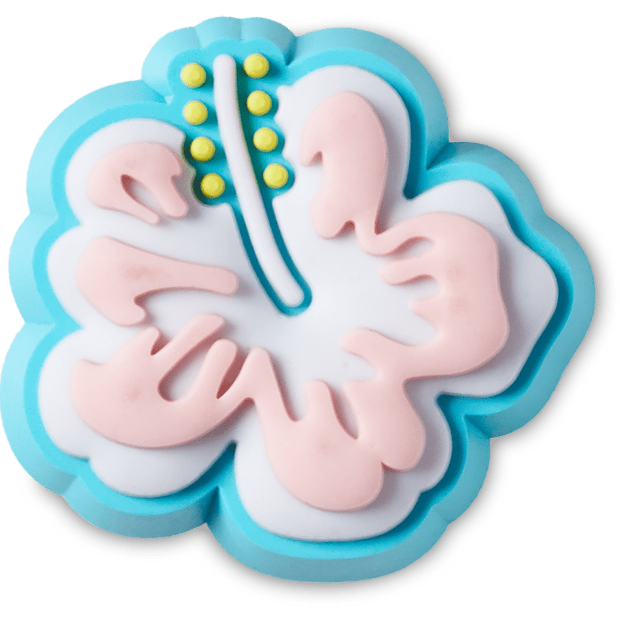 Blue Hibiscus Jibbitz™ charms | Crocs US