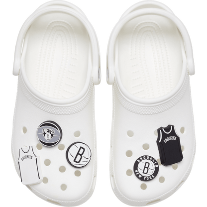 NBA Brooklyn Nets 5 Pack Jibbitz™ charms | Crocs for sale