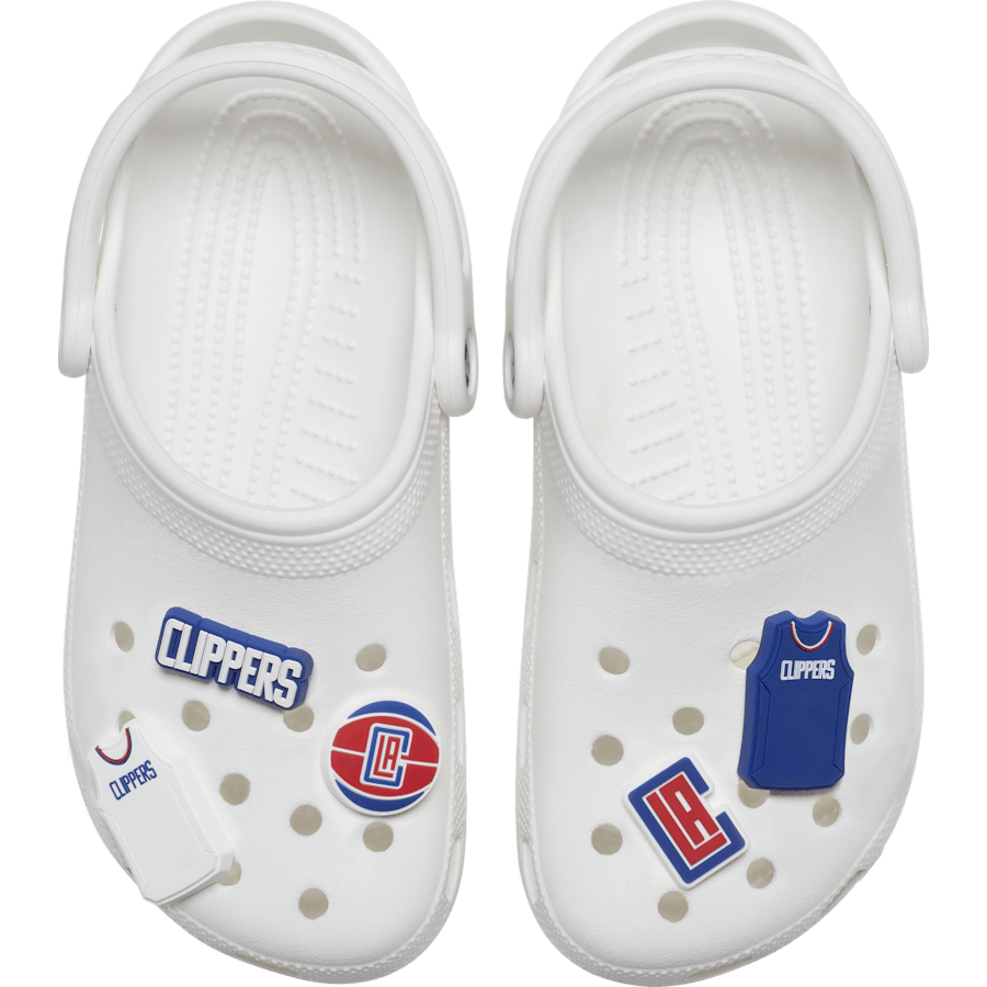 NBA Los Angeles Clippers 5 Pack Jibbitz™ charms | Crocs on sale