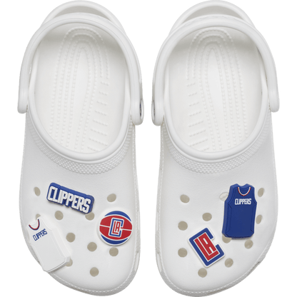 NBA Los Angeles Clippers 5 Pack Jibbitz™ charms | Crocs on sale