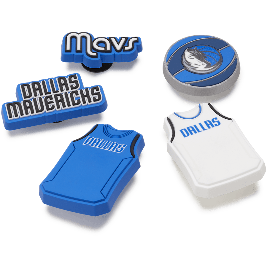 NBA Dallas Mavericks 5 Pack Jibbitz™ charms | Crocs sale
