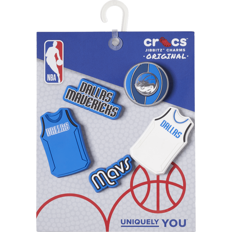 NBA Dallas Mavericks 5 Pack Jibbitz™ charms | Crocs sale