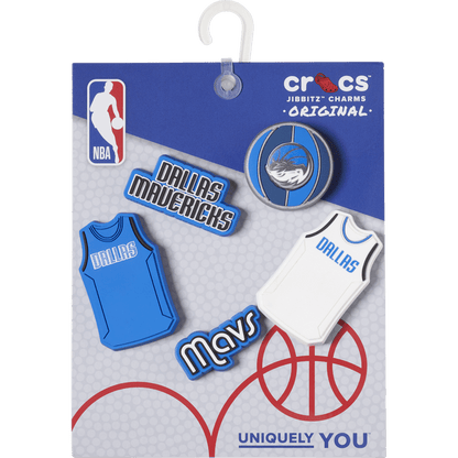 NBA Dallas Mavericks 5 Pack Jibbitz™ charms | Crocs sale