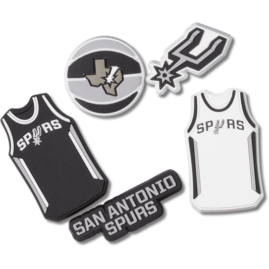 NBA San Antonio Spurs 5 Pack Jibbitz™ charms | Crocs near me