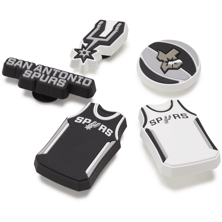 NBA San Antonio Spurs 5 Pack Jibbitz™ charms | Crocs near me