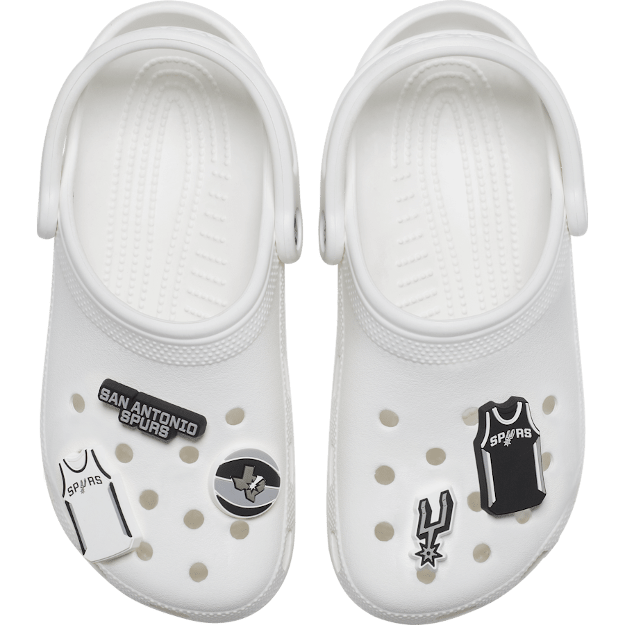 NBA San Antonio Spurs 5 Pack Jibbitz™ charms | Crocs near me
