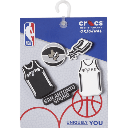 NBA San Antonio Spurs 5 Pack Jibbitz™ charms | Crocs near me