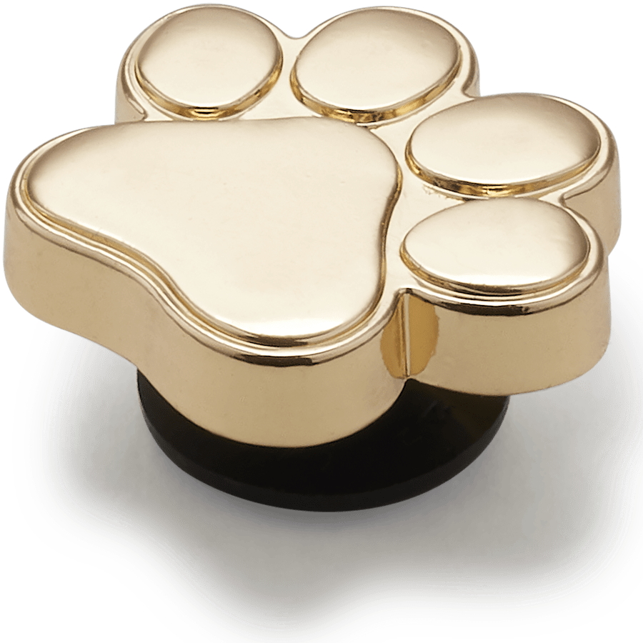 Gold Dog Paw Jibbitz™ charms | Crocs outlet