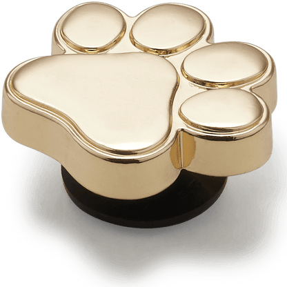 Gold Dog Paw Jibbitz™ charms | Crocs outlet