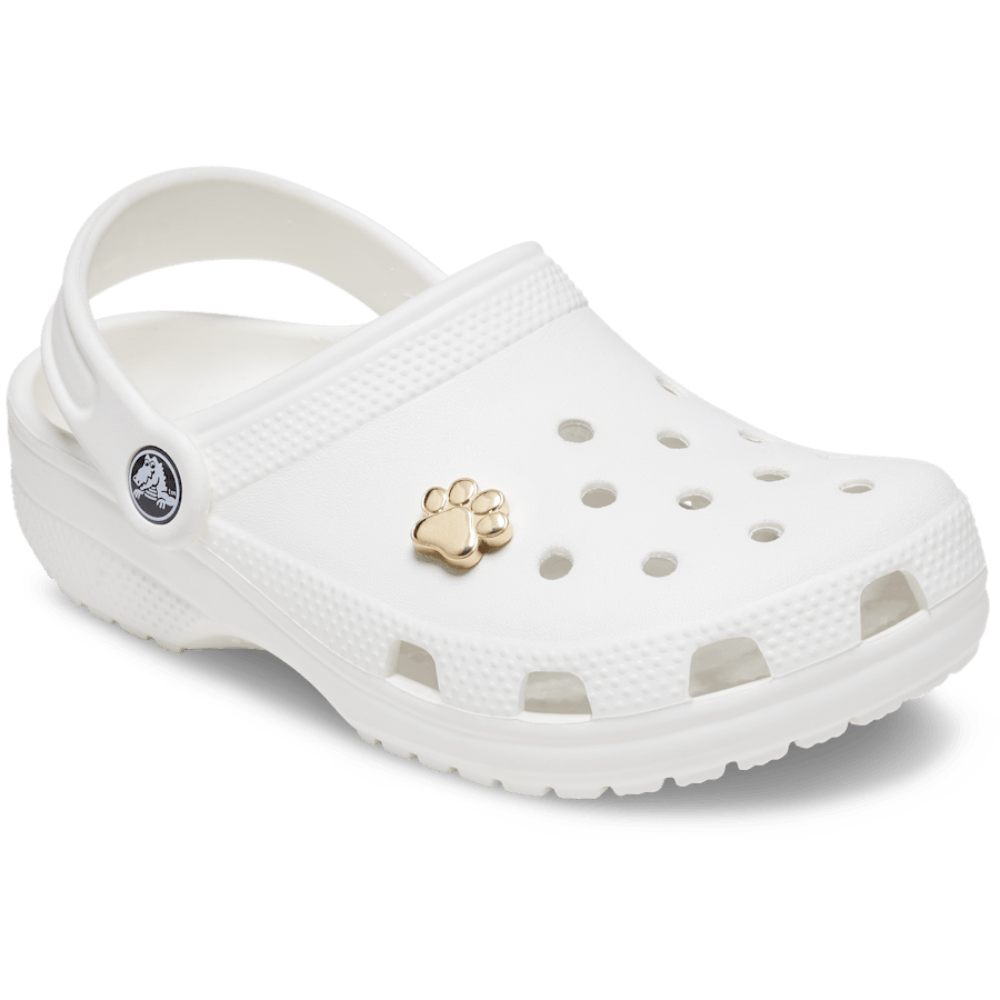 Gold Dog Paw Jibbitz™ charms | Crocs outlet